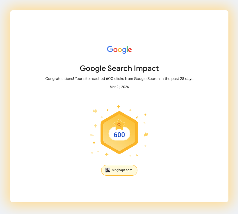 Ajit5ingh's tweet photo. https://t.co/rziqeugDWG crossed 600 clicks from Google Search in last 28 day π
The Secret: Consistency is the key π
On to the next milestone π―
#BuildInPublic #SEO #GoogleSearchImpact #TechBlog https://t.co/rw6JwJMkUF