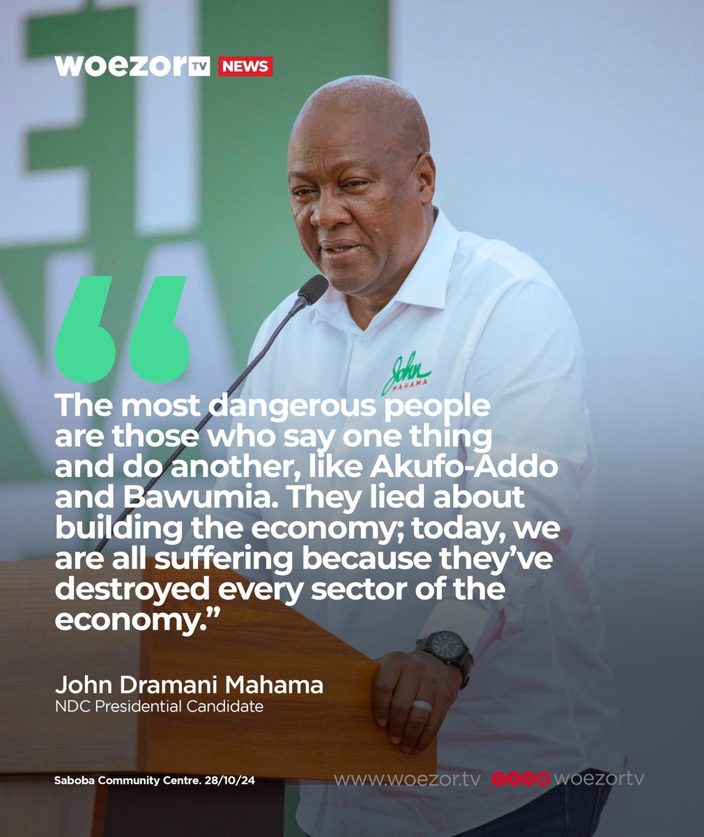 Mr. President, you said it yourself on 28th October 2024
"The most dangerous people are those who say one thing and do another."
Since you took office:
1. You promised relief but you've raised water bills by 15.92% and electricity by 9.86%.
2. You promised 430,000 jobs for