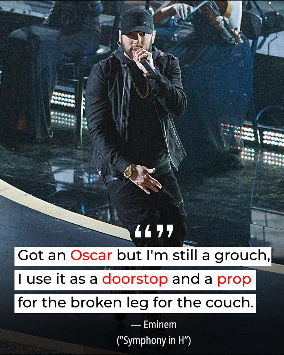 The First Ever Rapper Eminem's 'Lose Yourself' Marks 23 Years as First Rap Osca...