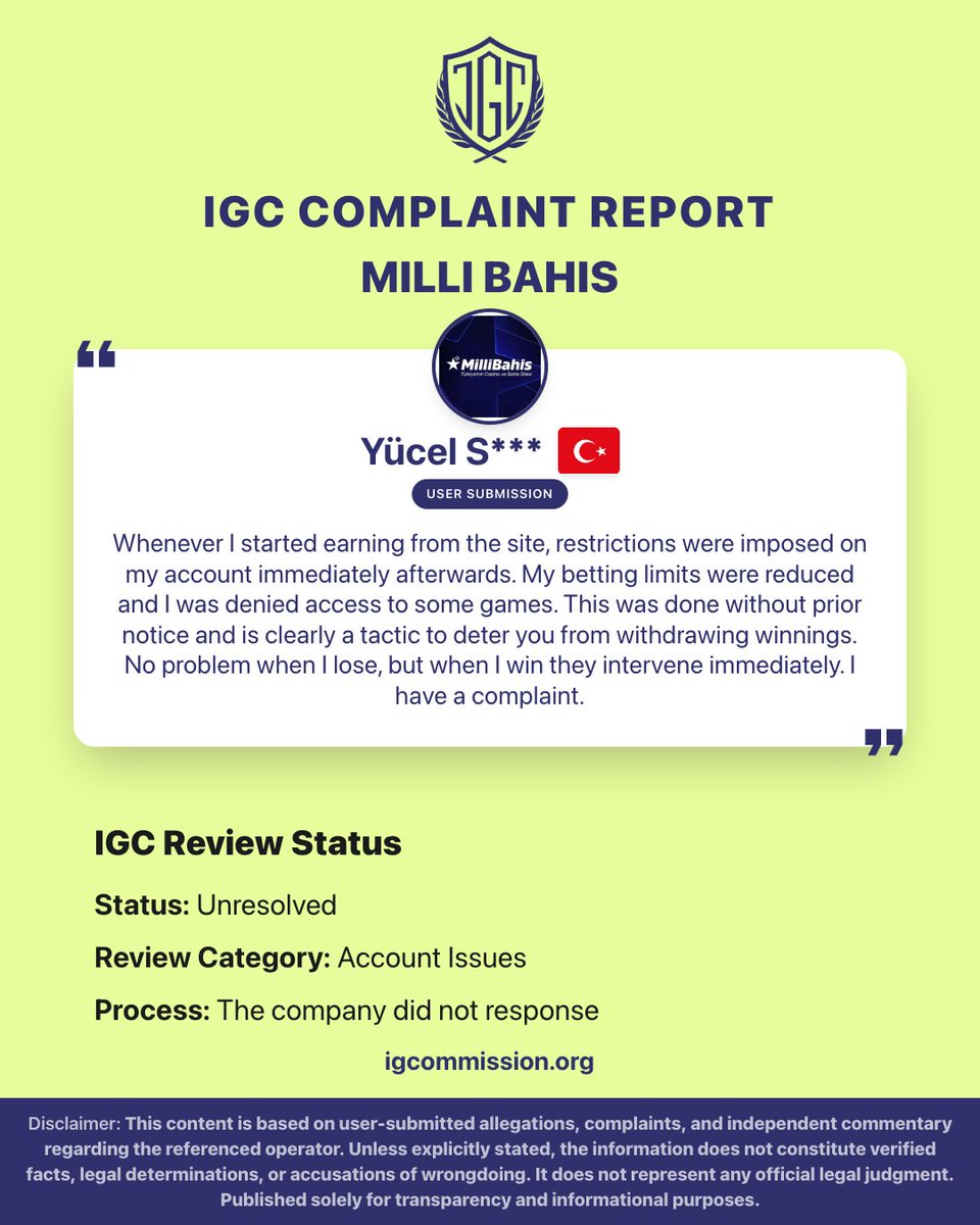 IG Commission tweet media