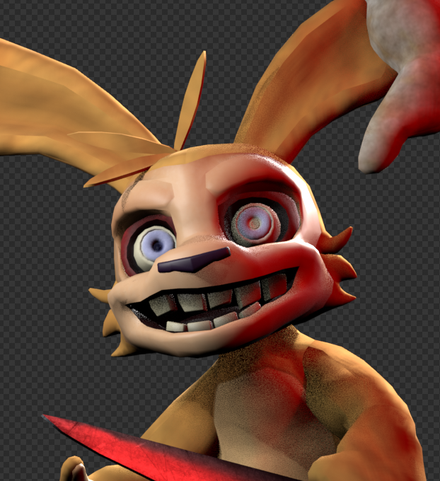 B_AnimationsYT's tweet photo. I got commissioned by @FunfettiSundae to make a new KILLER model!
Meet Billy! The Birthday Bunny...
I had lots of fun working with his interesting design.
Glad to be working with one of my fav FNAF artists!
Anyways, thanks for commissioning!!
#brutalbunnies #commsart #b3d https://t.co/T1y7bOwwxy