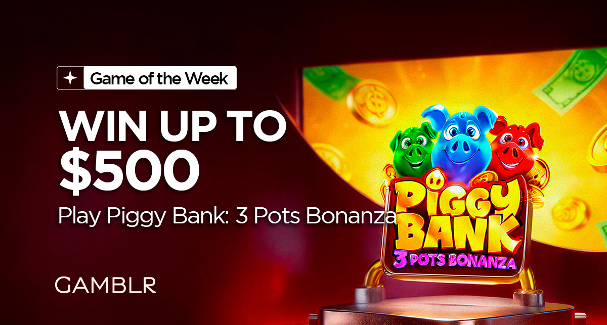 Gamblr_io's tweet photo. Game Of The Week. Piggy Bank is live. 🐷

Stake real cash this week and unlock a Game Bonus based on your total play.

💰 $100 → $50 Bonus
💰 $200 → $100 Bonus
💰 $500 → $250 Bonus
💰 $1,000+ → $500 Bonus

Will your Piggy Bank Be Full At The End Of The Week?

#Crypto #Casino https://t.co/Yl7EkmjxLo