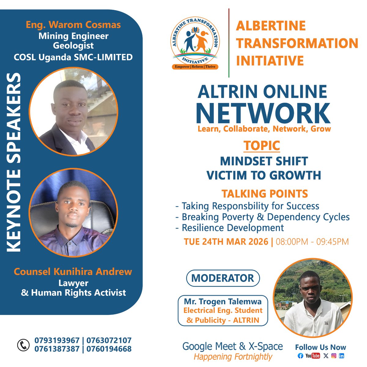 Albertine Transformation Initiative tweet media