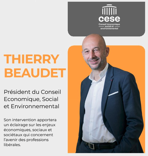 CRPLPACA's tweet photo. Deux grandes voix pour ouvrir une plénière historique des 50 ans de @LaCNPL .
Daniel-Julien Noël Président de la #CNPL et @ThierryBeaudet Président du #CESE prendront la parole pour évoquer l’avenir des #ProfessionsLiberales https://t.co/COwsPb4eOM