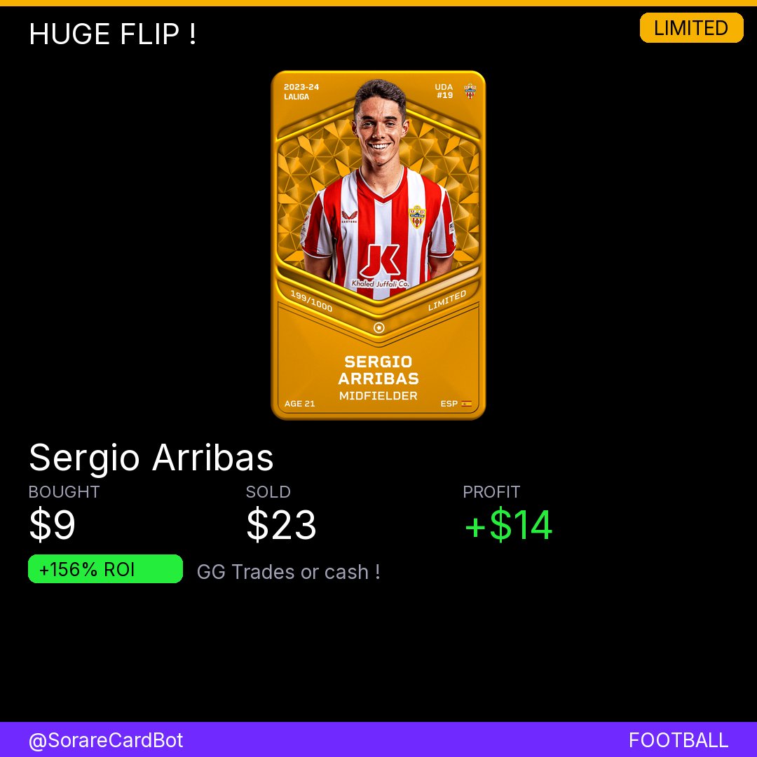 Sorare Alerts tweet media