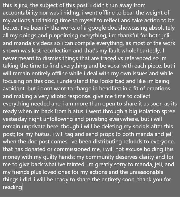 (hiatus) tweet media