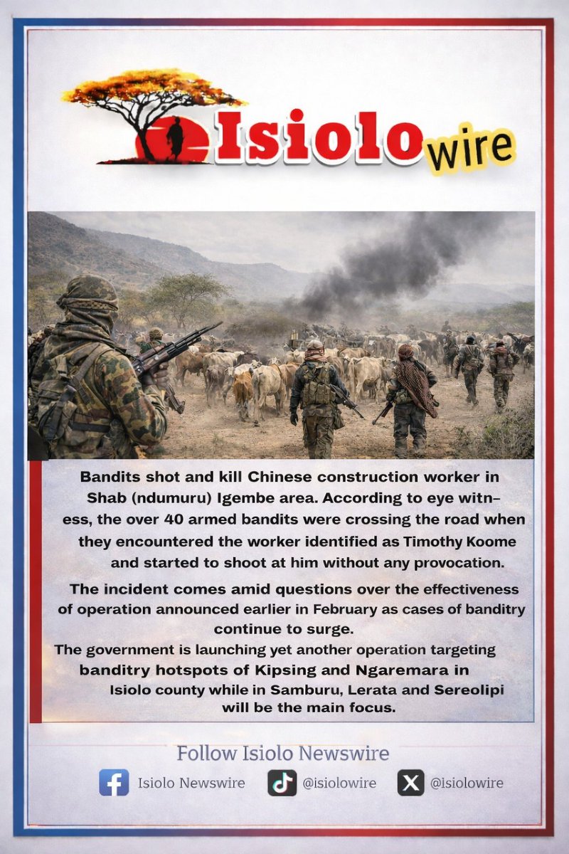 Isiolo Newswire tweet media