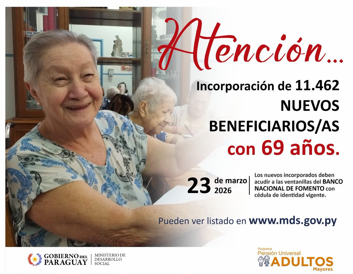 Ministerio de Desarrollo Social tweet media