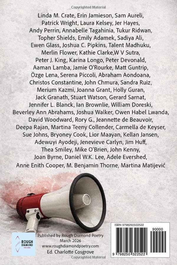 petedevonald's tweet photo. Delighted to have two poems - Rain Will Fall &amp; Protest Song - in this vitally important book released today   

Huge thanks to Charlotte and everyone at @PoetryRough  

 So  many great writers including @CarmellaPoetry and
@lenaozge 

https://t.co/ZOxUgikLGN

#PoemsForProtest https://t.co/QVNtxuePZF