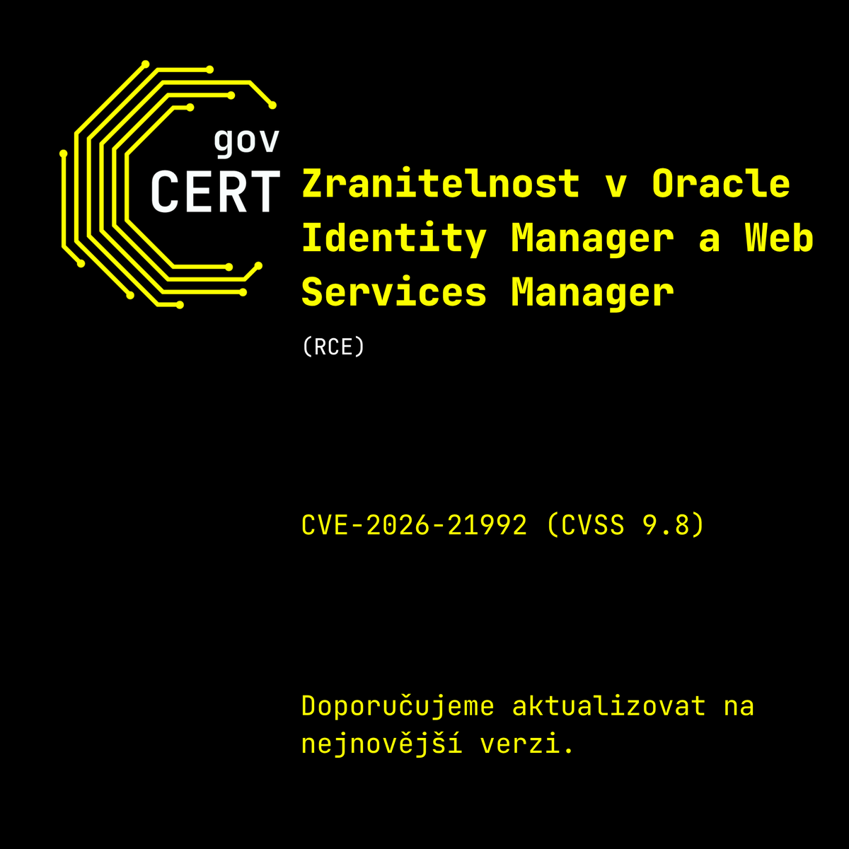 GovCERT.CZ tweet media