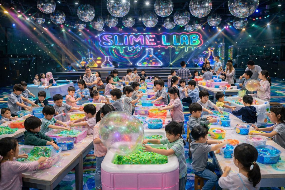 夢中で遊んで、思わず撮りたくなる！スライムワンダーランドOPEN