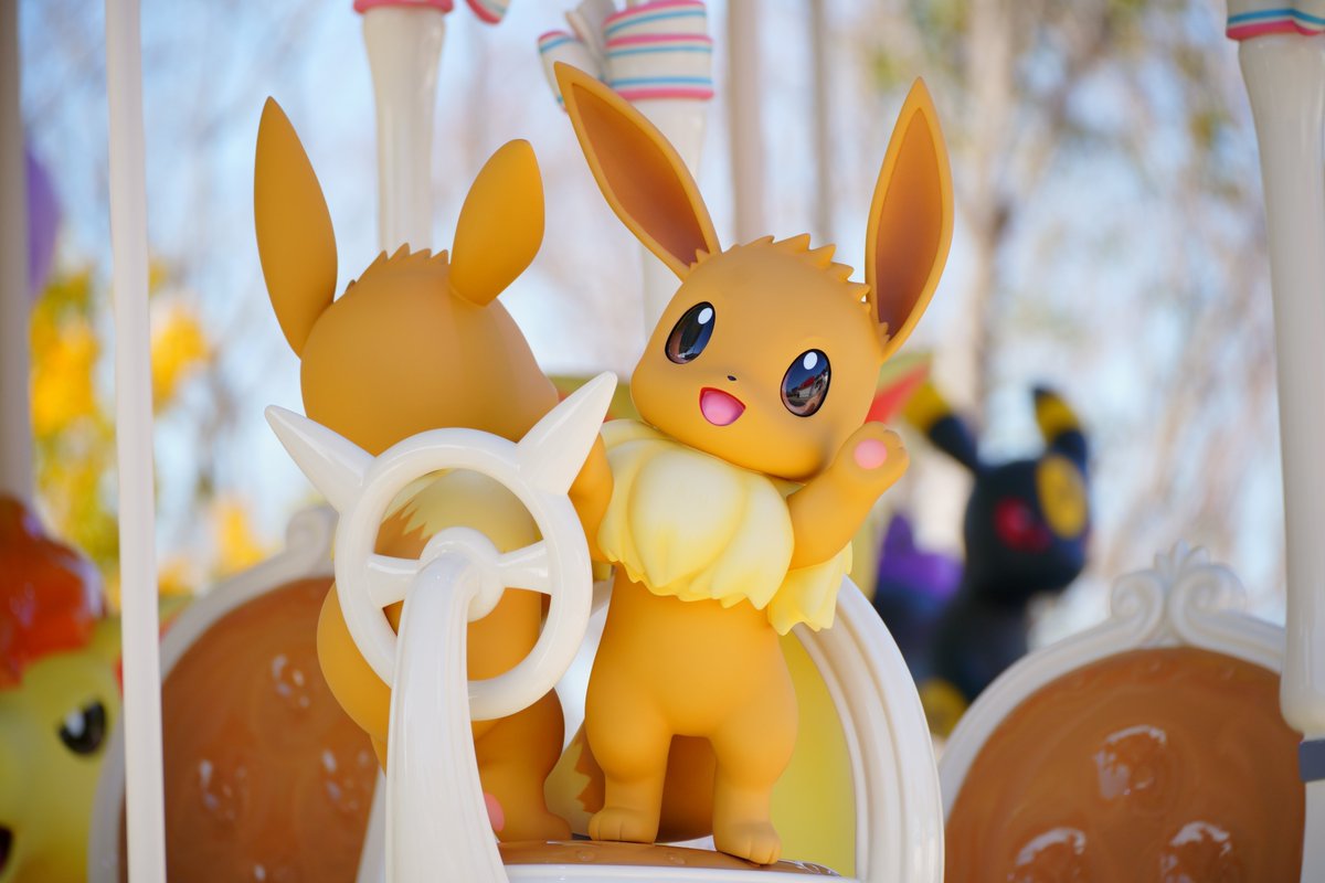 イーブイとvoyage #イーブイ #ポケパークカントー #ポケパーク