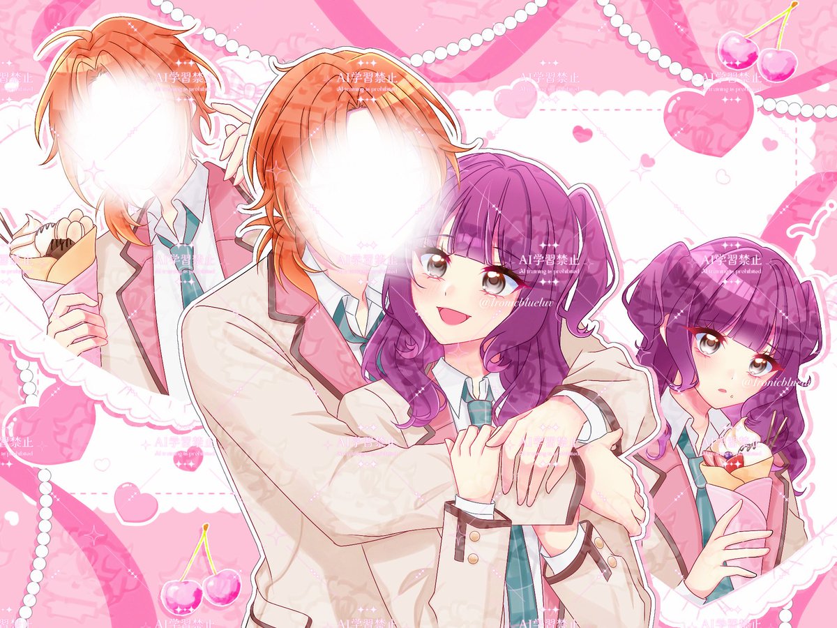 詰め込みっぽいの描いてみました💟