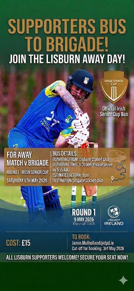 Lisburn Cricket Club tweet media