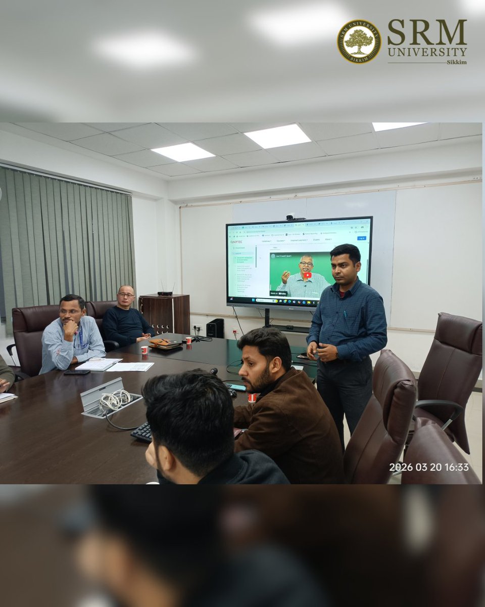 SRM University Sikkim tweet media