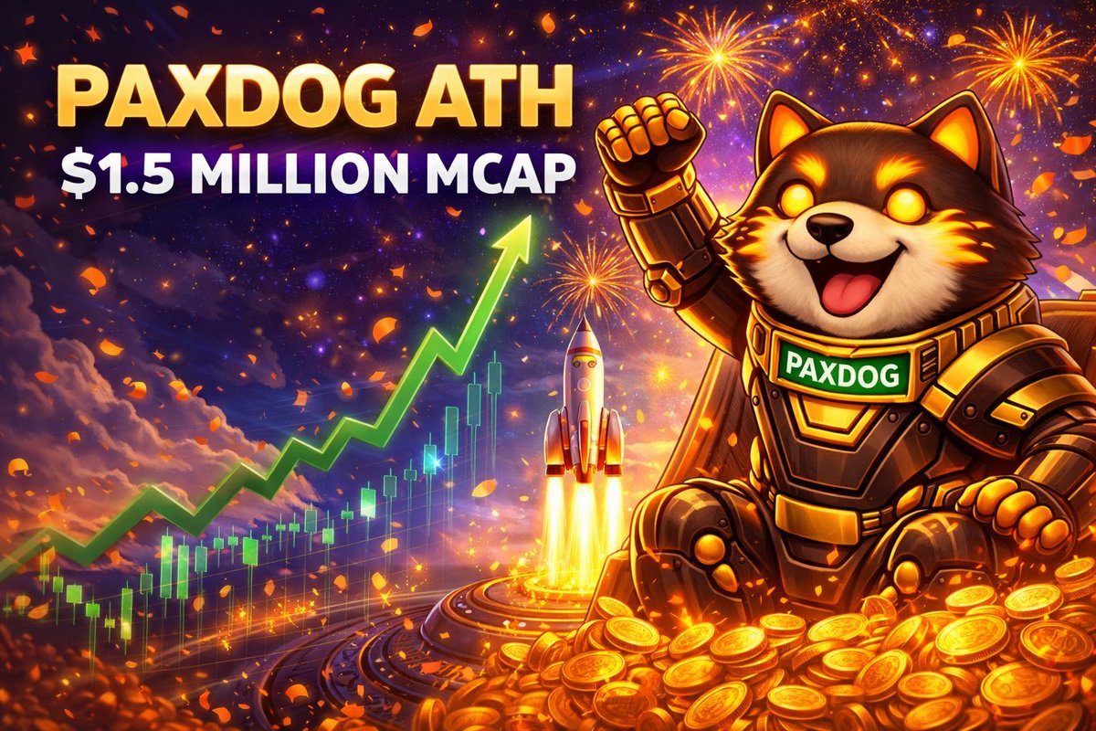 paxeerdog's tweet photo. 1.5M reached.

The Pack showed what’s possible.

Just getting started.

$PAXDOG

$SID $PAX $USDL https://t.co/P2YaQh1q9w