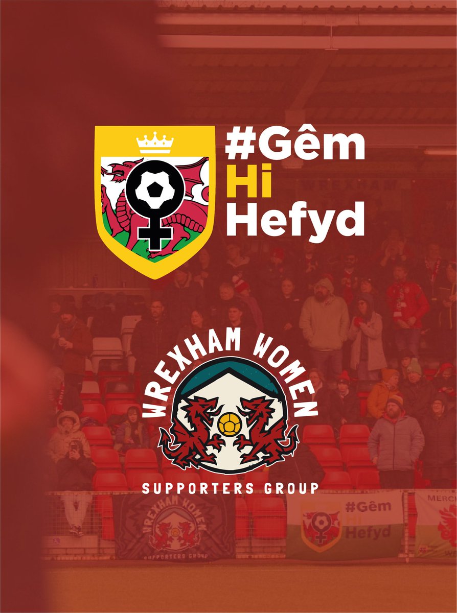 WxmWomen_SupGrp's tweet photo. 📣 PARTNERIAID BALCH / PROUD PARTNERS 📣

The Wrexham Women Supporters Group are proud to announce our partnership with Her Game Too Cymru — a movement leading the way in tackling sexism and promoting inclusion across football.

The WWSG Committee ♥️🤍 https://t.co/3ySHgpu6yC