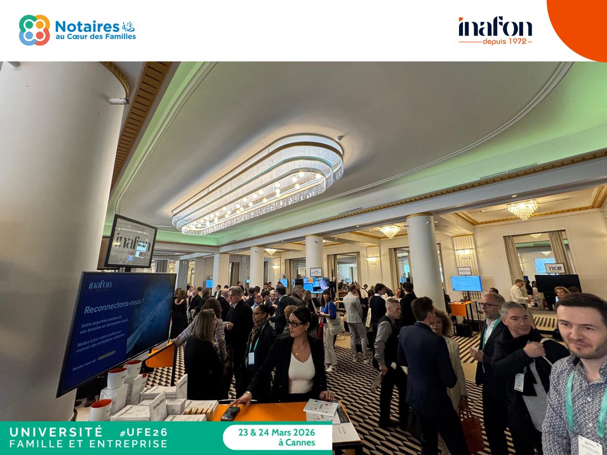 INAFON - Institut Notarial de Formation tweet media