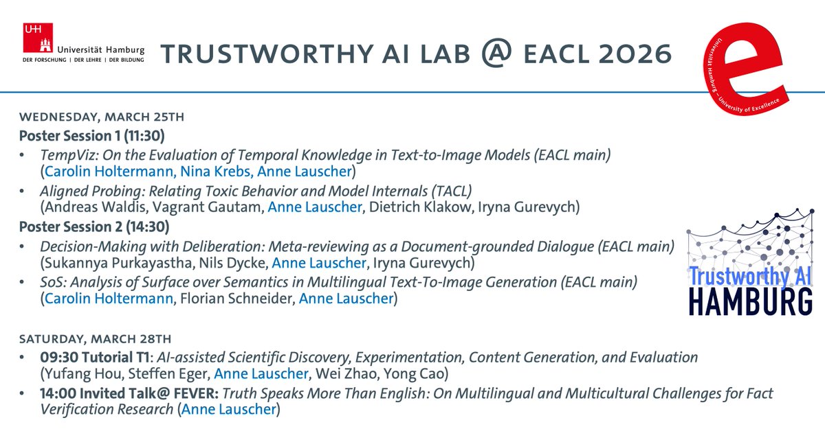 Anne Lauscher (she/her) tweet media