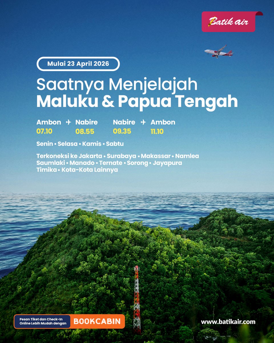 Batik Air Indonesia tweet media