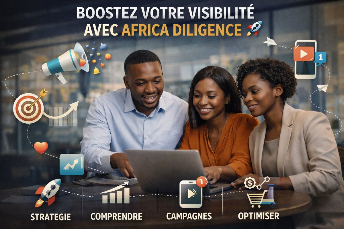 Avec son service de Marketing Digital, Africa Diligence vous accompagne pour atteindre vos objectifs et maximiser votre impact.

africa-diligence.com

#MarketingDigital #CommunicationDigitale #BusinessAfrique #StratégieDigitale #AfricaDiligence #Croissance