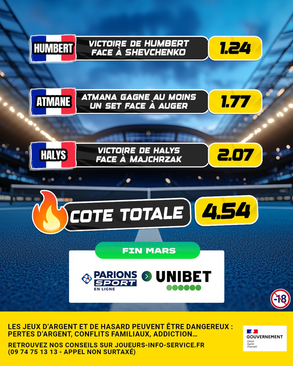 Unibet France 🔞 tweet media