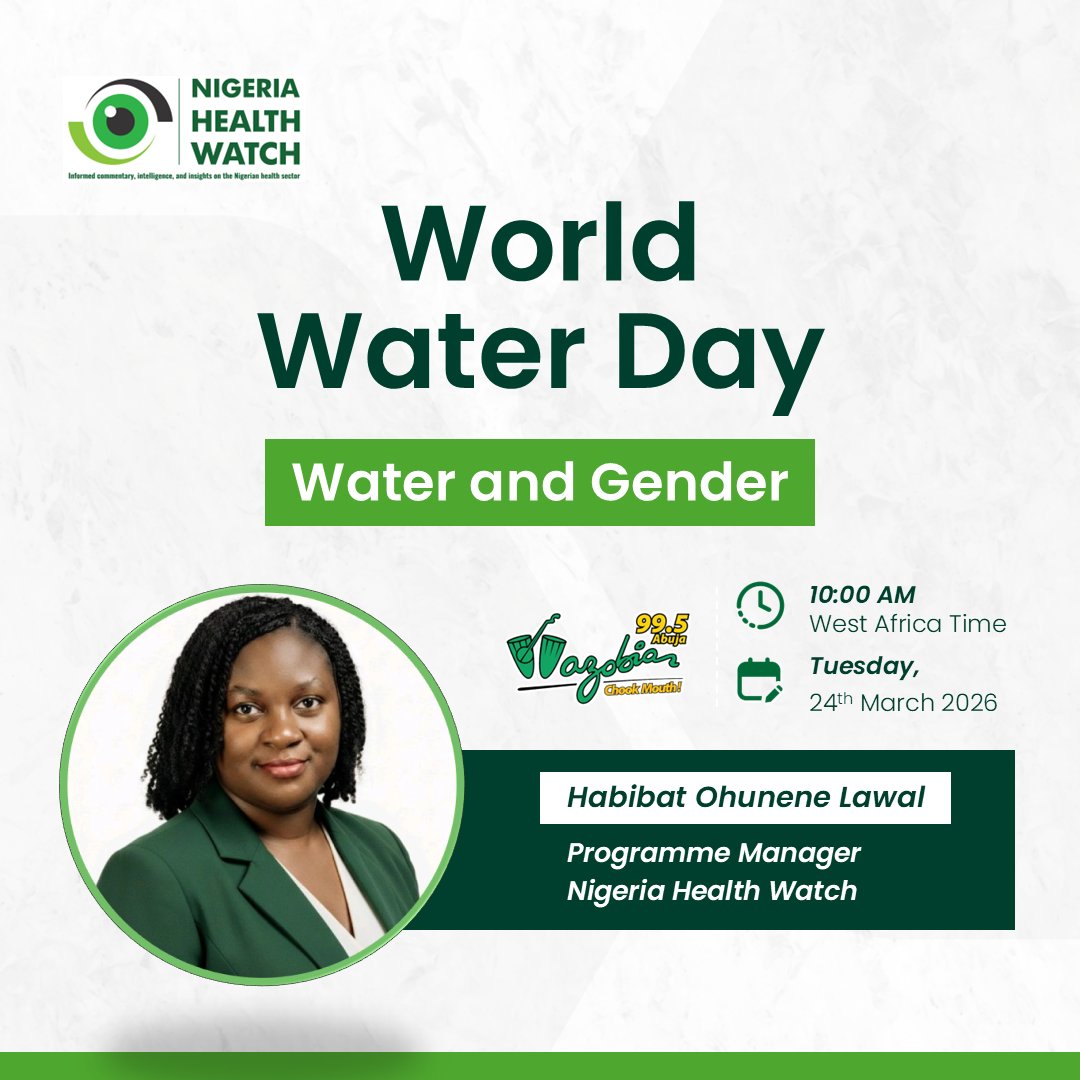 Nigeria Health Watch tweet media