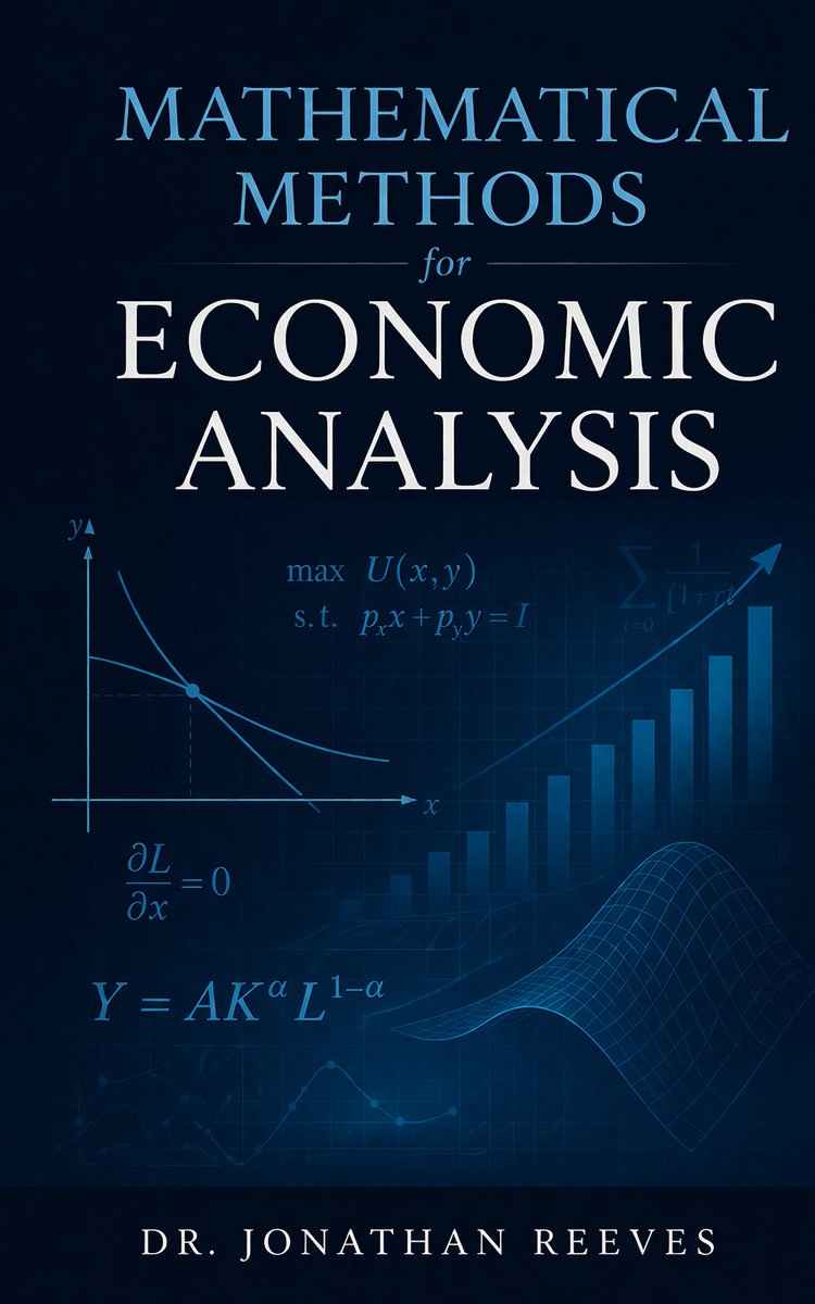 Parajulisaroj16's tweet image. This textbook takes you on a journey through the landscape of Mathematical Methods for Economic Analysis, highlighting key concepts, applications, and the synergy between mathematics and economics.  pyoflife.com/mathematical-m…
#DataScience #economics #mathematics #statistics #dataviz