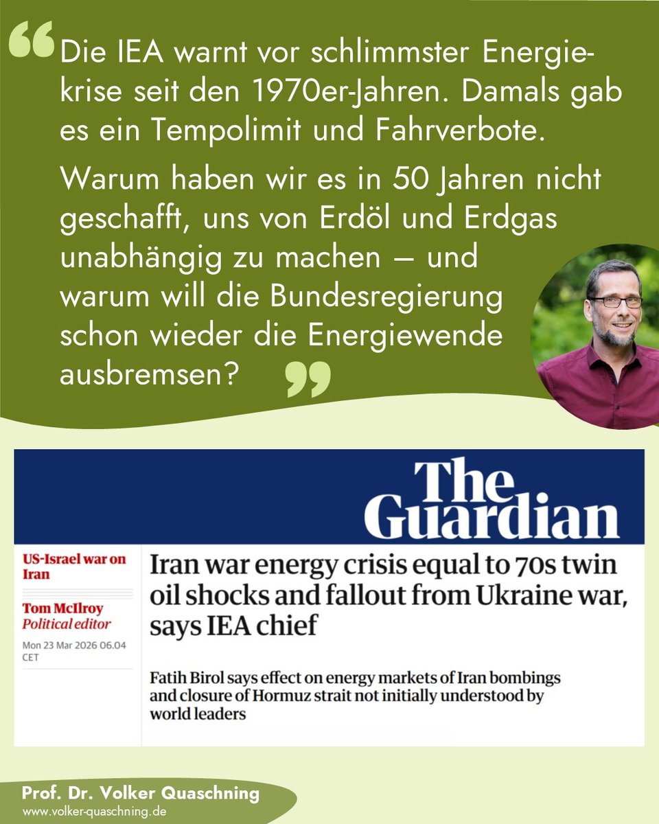 Volker Quaschning tweet media