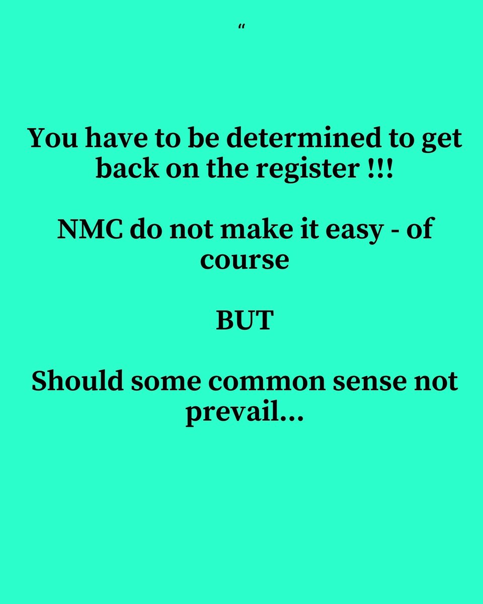 NMCWatch:Registrant Care tweet media