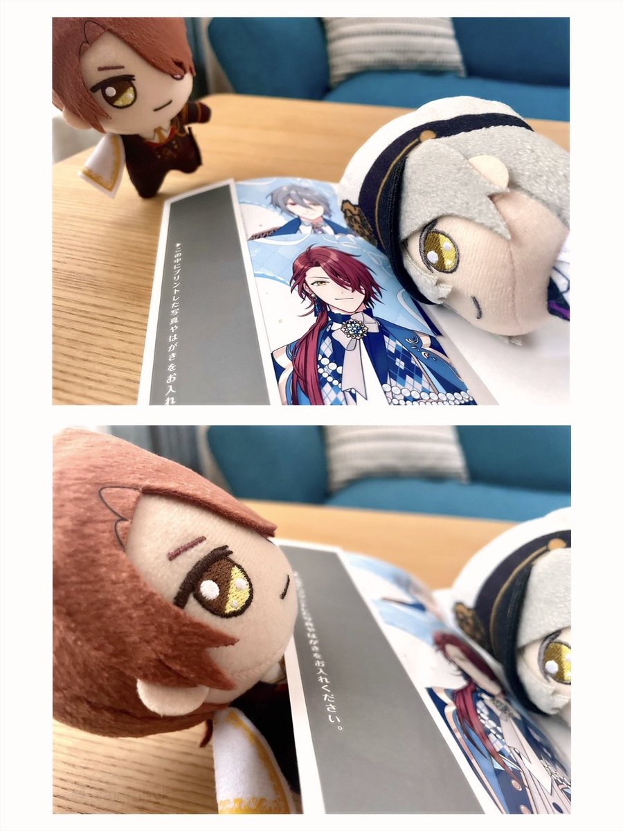 ⚔️そろそろ夕飯だって！
🧳………

⚔️まとめてはこぶぞー
🧳ちょ…

#まほやく_ぬい