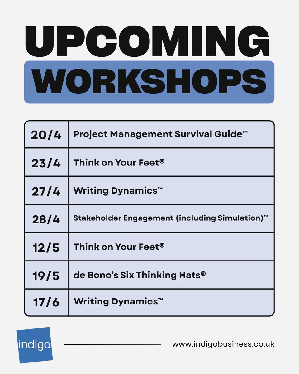 Indigo Training UK tweet media