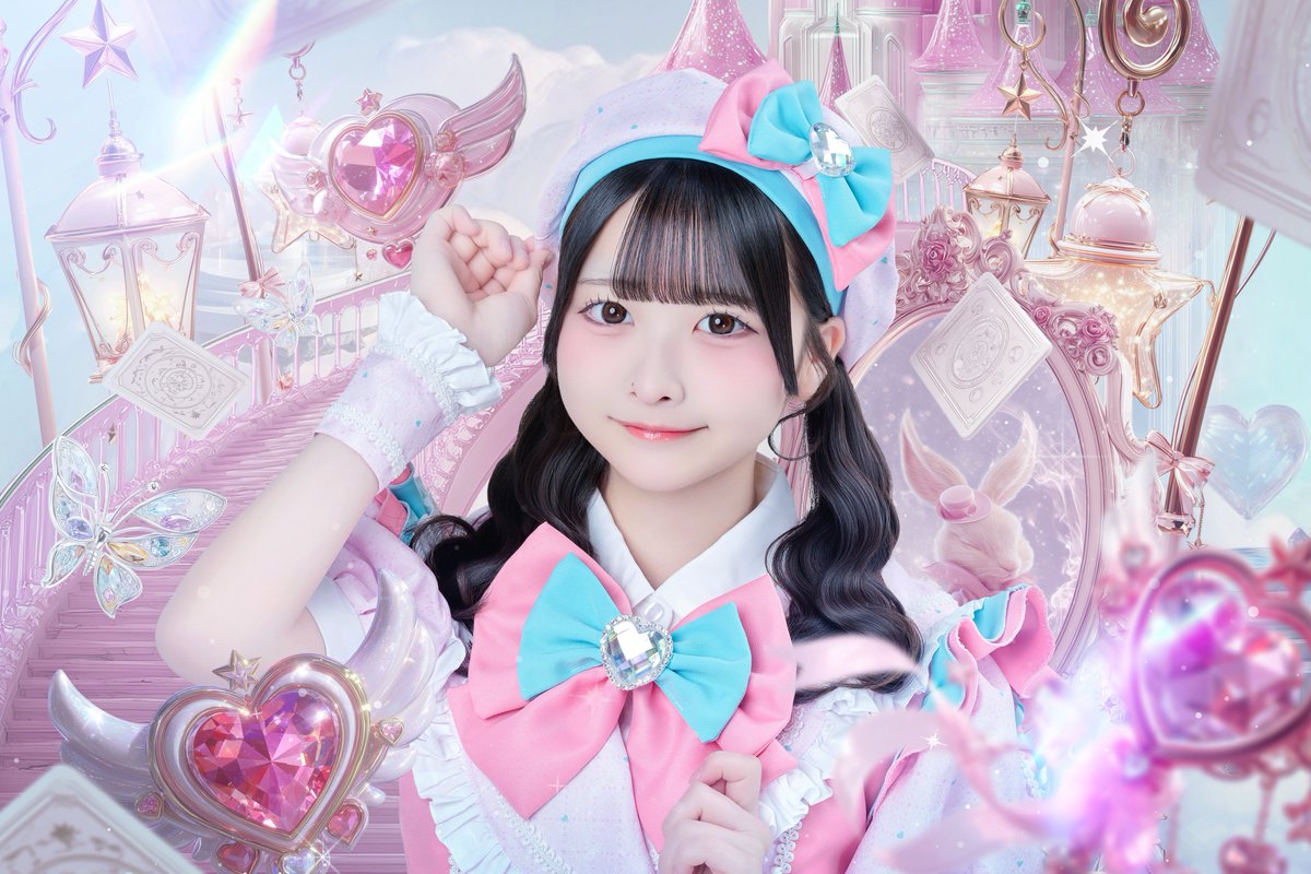 chuLa_official's tweet photo. 【新アー写公開】

♡茉野ゆに(まのゆに)
❤︎@yuni_heroines 
♡color：pink
❤︎最年少 15歳

「新しいゆにも沢山見てね♡」

#ちゅら https://t.co/wXvhAkeScy