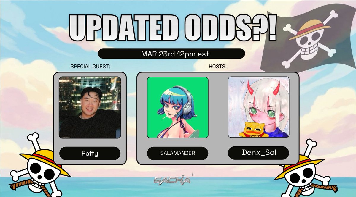 gacha_game_'s tweet photo. UPDATED ODDS FROM GACHA?! 😱

Our team has heard your feedback &amp; changed up the game with our Gacha packs

Collectors &amp; players are hitting their favourite pulls in just 3 simple clicks

We got Raffy to show us his skills on stream so join us! https://t.co/shmOoGC4GY