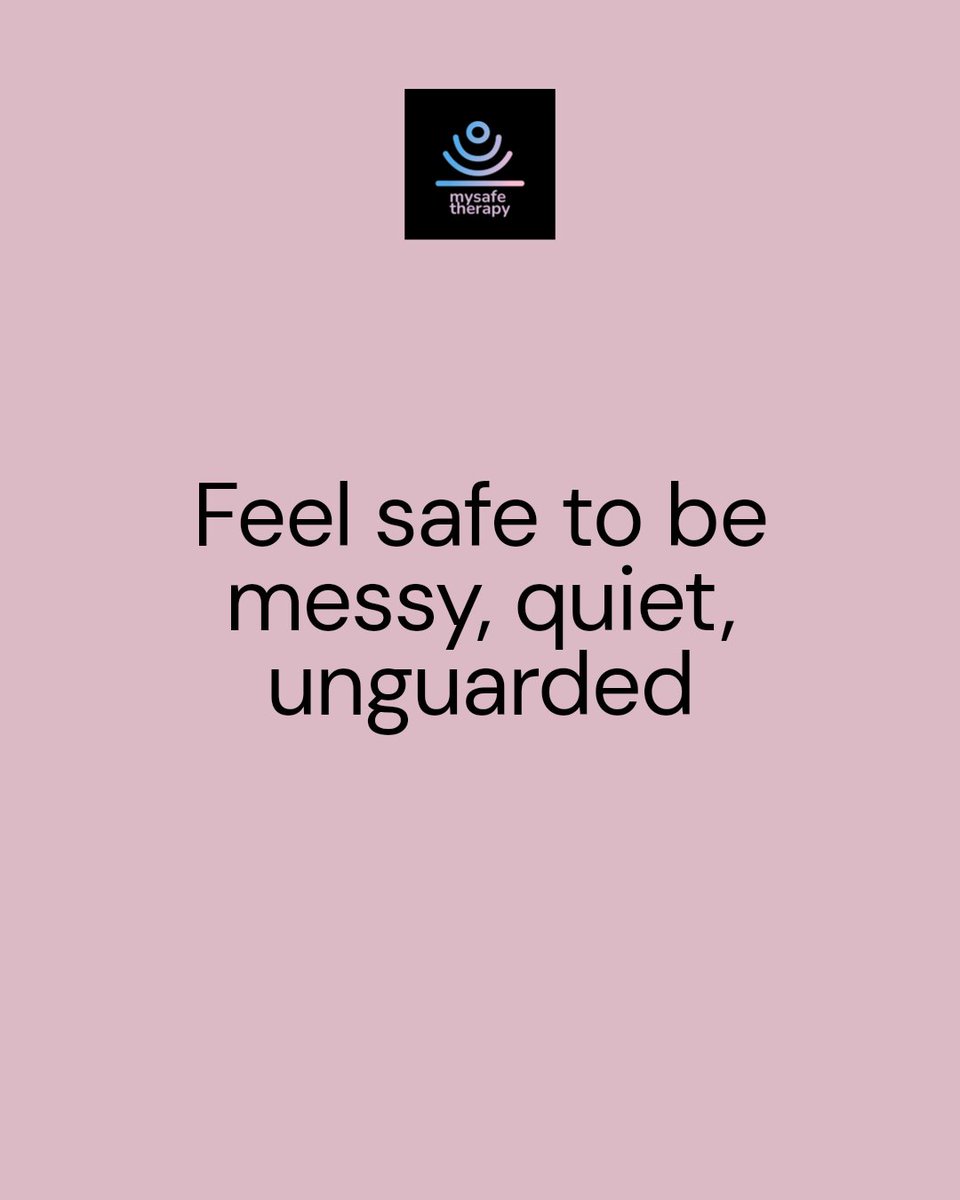 MysafetherapyHQ's tweet photo. What does emotional safety feel like to you?

True empathy in online therapy is not about rushing breakthroughs or fixing problems. It's about creating a space where you can simply be yourself—messy, quiet, and unguarded. 

How would your healing change if you felt truly safe? https://t.co/V9mMyMAQ1F