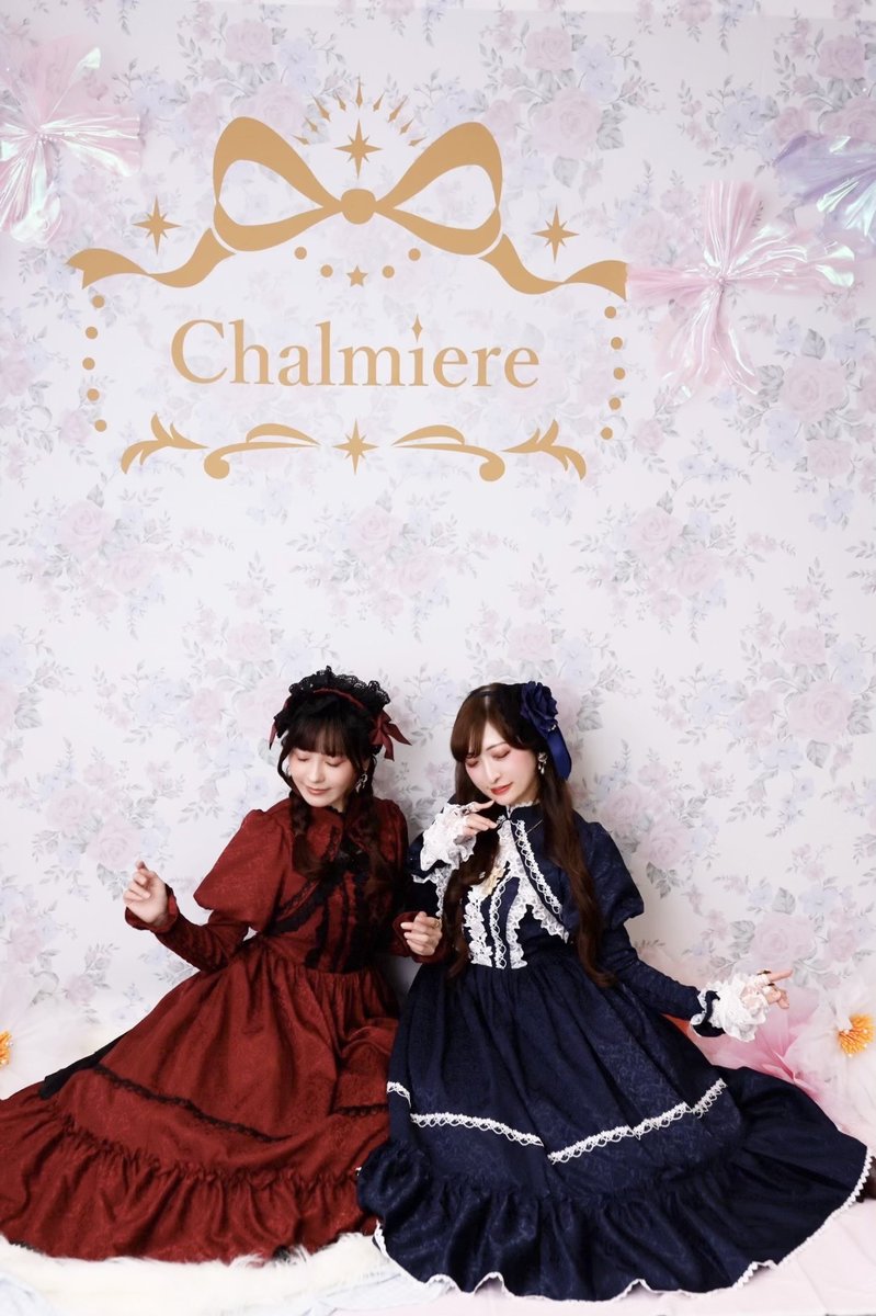chalmiere ヴィクトリアン　ワンピース ୨୧::::::::::୨୧::::::::::୨୧:::::::::: ℂ𝚑𝚊𝚕𝚖𝚒𝚎𝚛𝚎