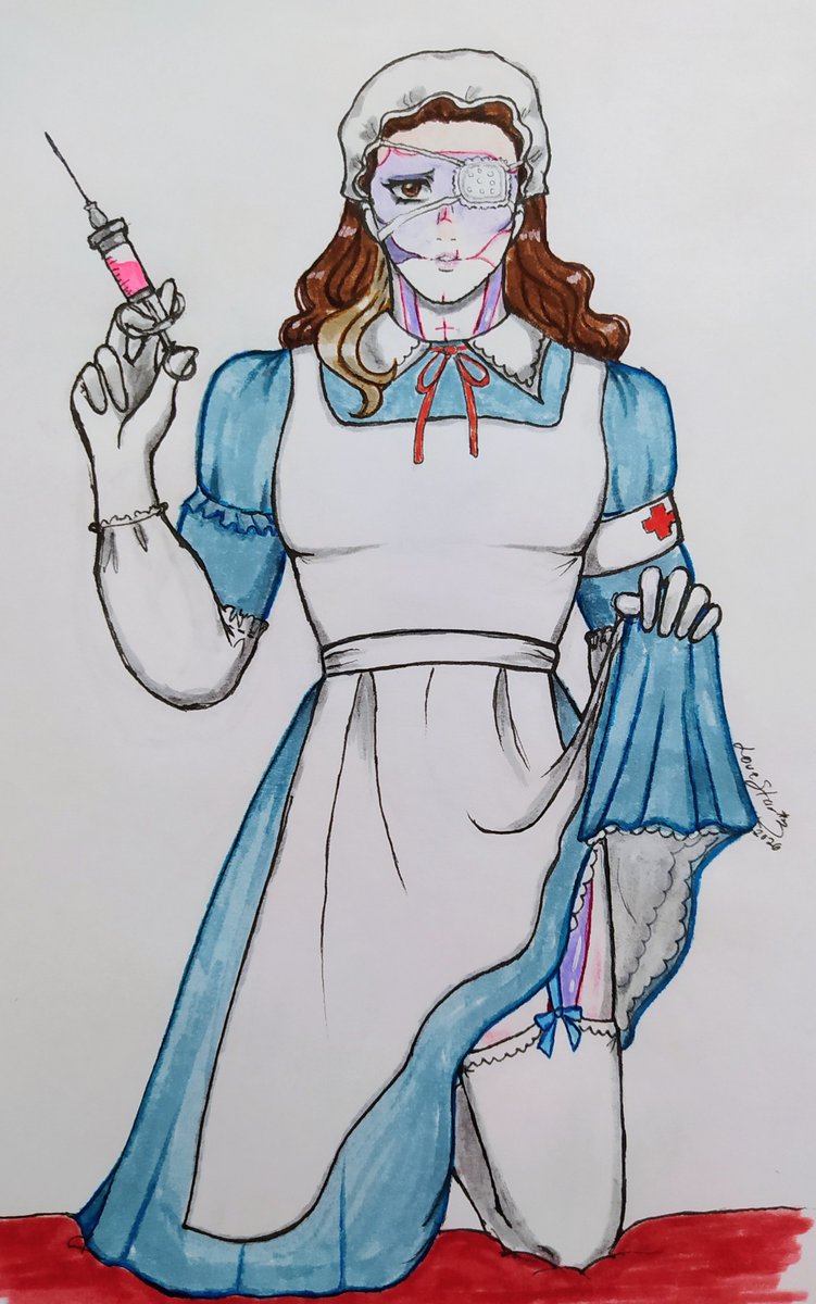 LOVESTAR_Val's tweet photo. #vicreatureweek Day 7 (+1): Free Dreams 🔥

POV: too late by recreating Victor's dream with a certain undead hot nurse! https://t.co/i0QRcJ9iMV