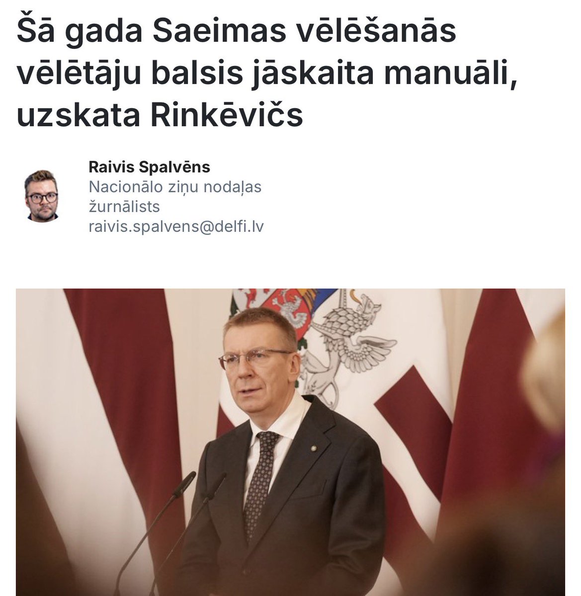 Ainārs Šlesers tweet media
