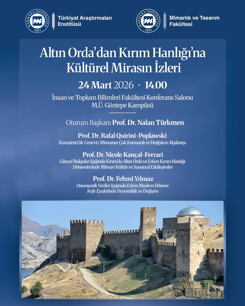 Marmara Üni. Türkiyat Araştırmaları Enstitüsü tweet media