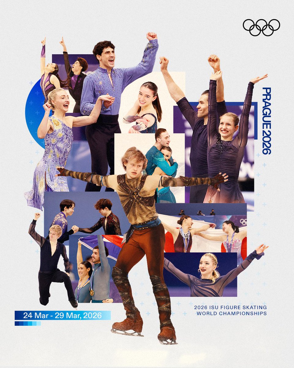 Olympics's tweet image. It all starts tomorrow! ⛸️

The ISU #FigureSkating World Championships are here, and we’re ready to be amazed. 🤩

Who are you most excited to watch? 👇

#Olympics #FigureSkating #WorldFigure
@ISU_Figure