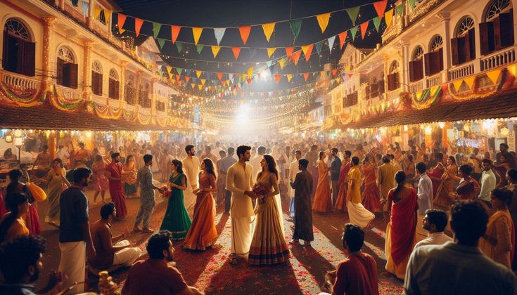 KaviArangam12's tweet image. 22: #ஒருகதைசொல்லட்டுமா #StoryTime
அங்க இங்க அலைஞ்சதில இவர் நினைக்கிற மாதிரி எங்கயுமே அமையல
நாட்ல பொண்ணுக்கு பஞ்சமா வந்துருச்னு இவர் நினைச்சிக்கிட்டே ஒரு ஊர கடக்க... அந்த ஊர்ல விசேசமாம்... என்னானு பாத்தா... அங்கன ஒரு வீட்ல கல்யாணமாம்

He searched here and there... But couldn't see