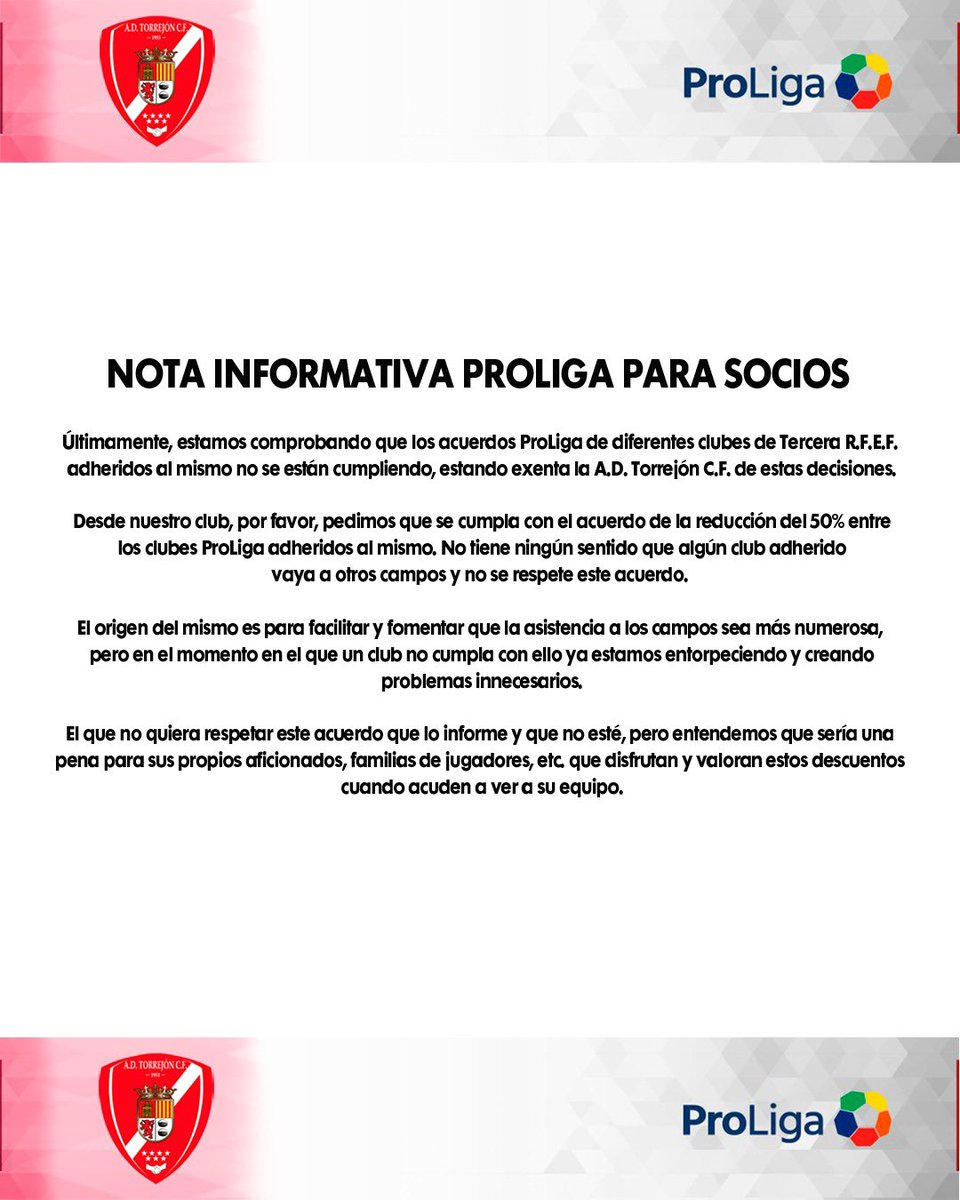 A.D. TORREJON C.F. tweet media