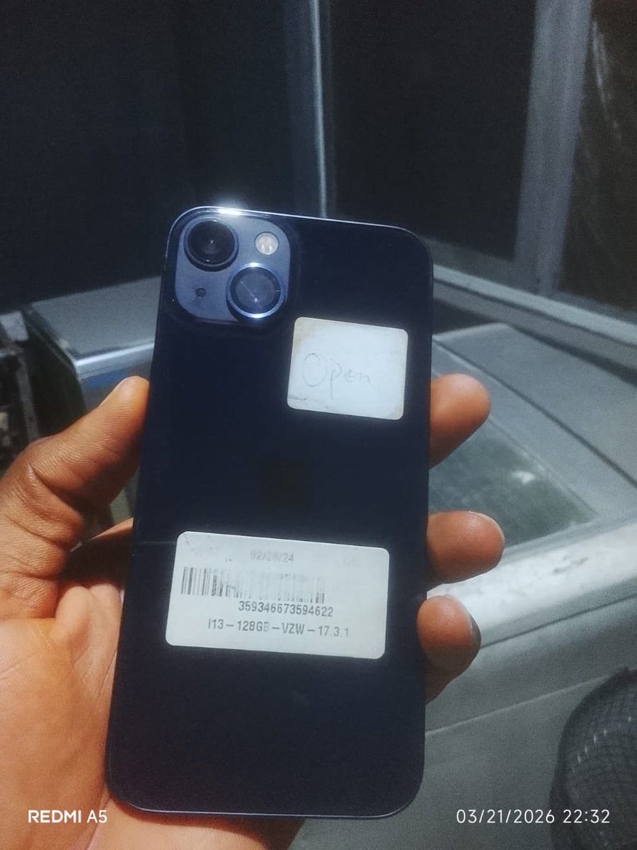 HonR128784's tweet image. iPhone 13 (128GB) – ₦350k
Neatly used
Battery: 81%
Face ID 
True Tone.. 
Perfectly working, No issues

Serious buyers only

#iphone13  #RefreshingNigeria