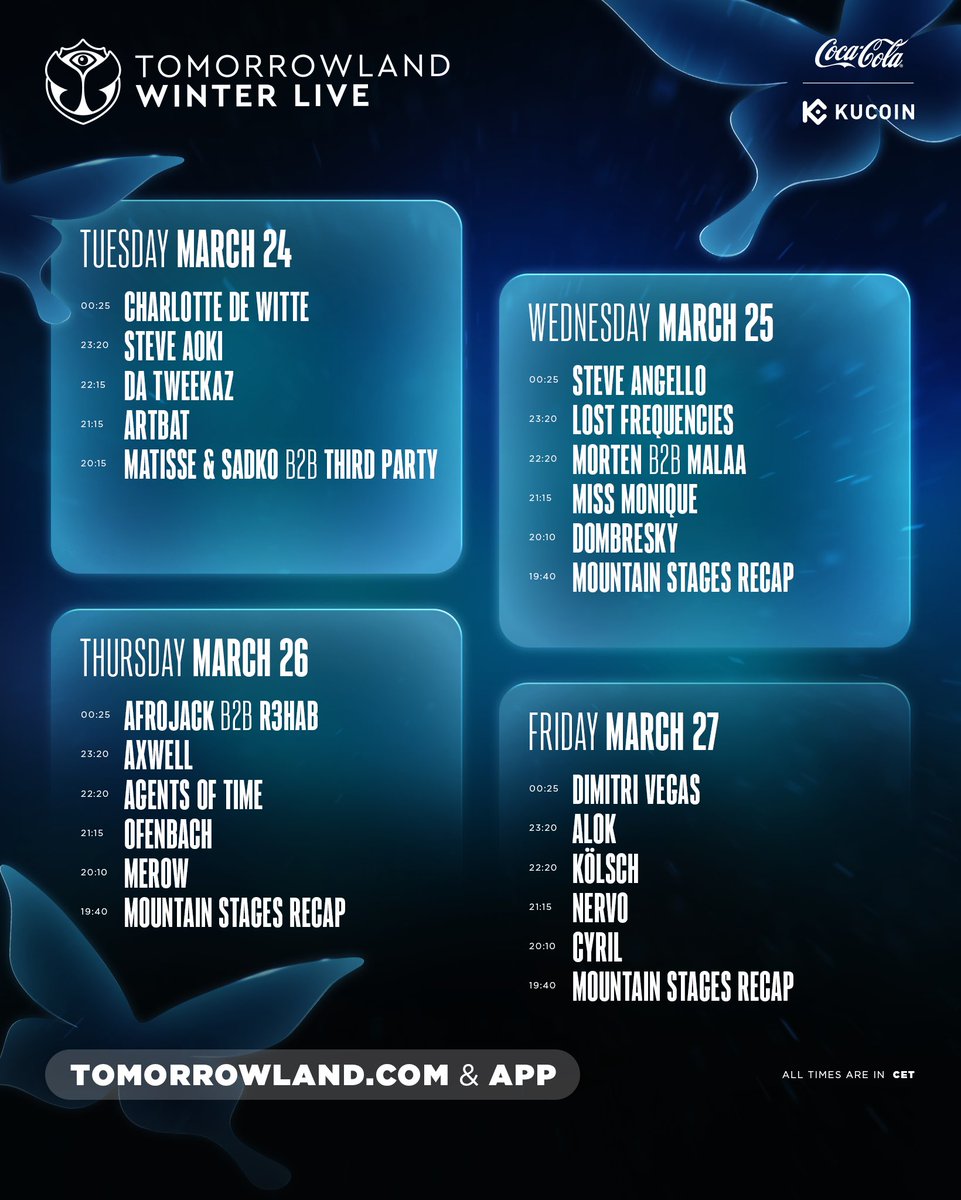 Tomorrowland Winter tweet media