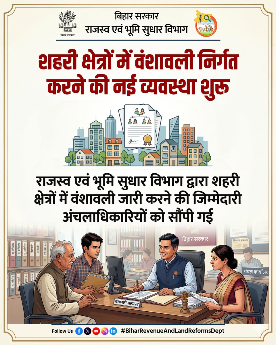 Revenue and Land Reforms Department tweet media