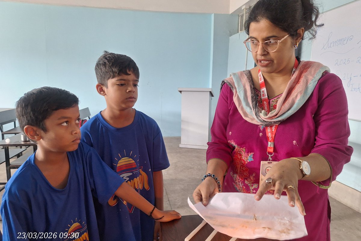 ODM International School Durgapur tweet media