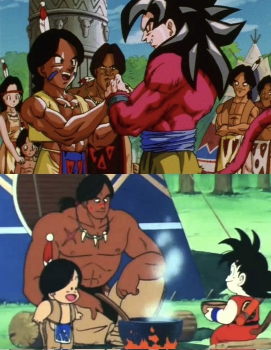 DBZdaily_'s tweet photo. Goku never forgets about his friends https://t.co/yJE58zLPNW