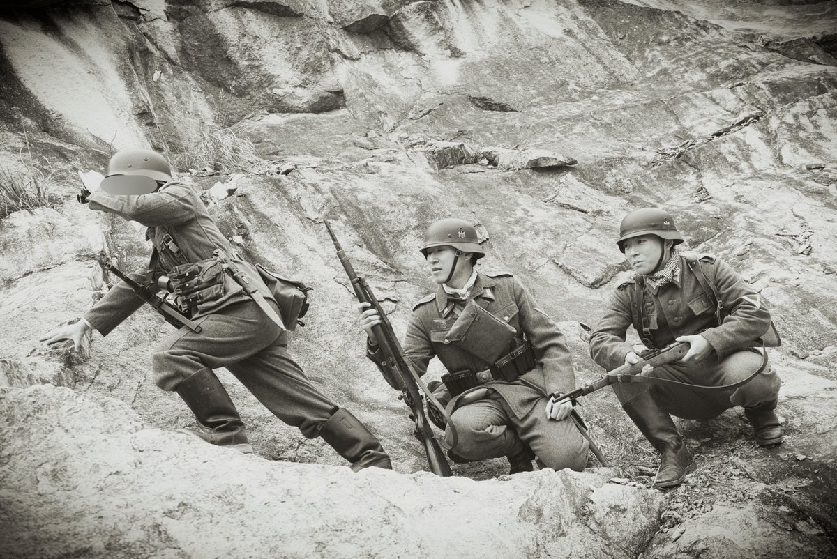 昨日は軍装撮影会してました
1日通してかっこいいドイツ国防軍が出来て素晴らしい集いでした！！