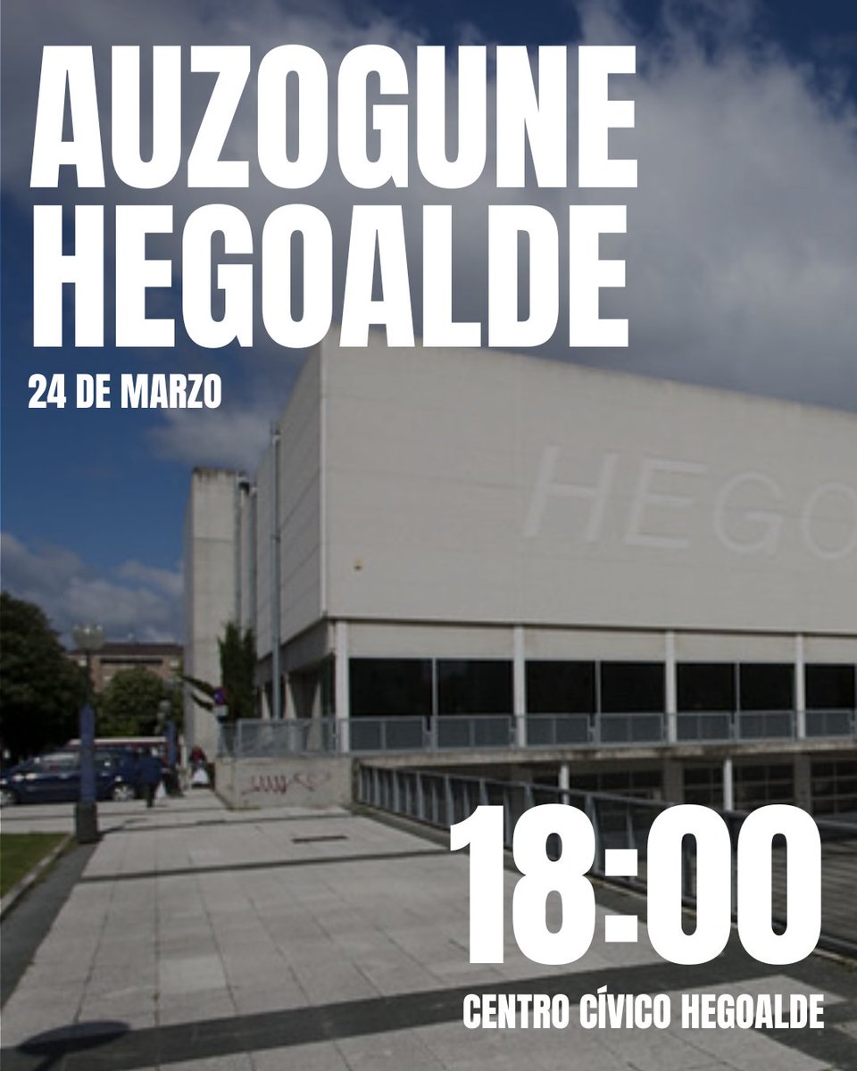 VG Parte-hartzea / Participación tweet media