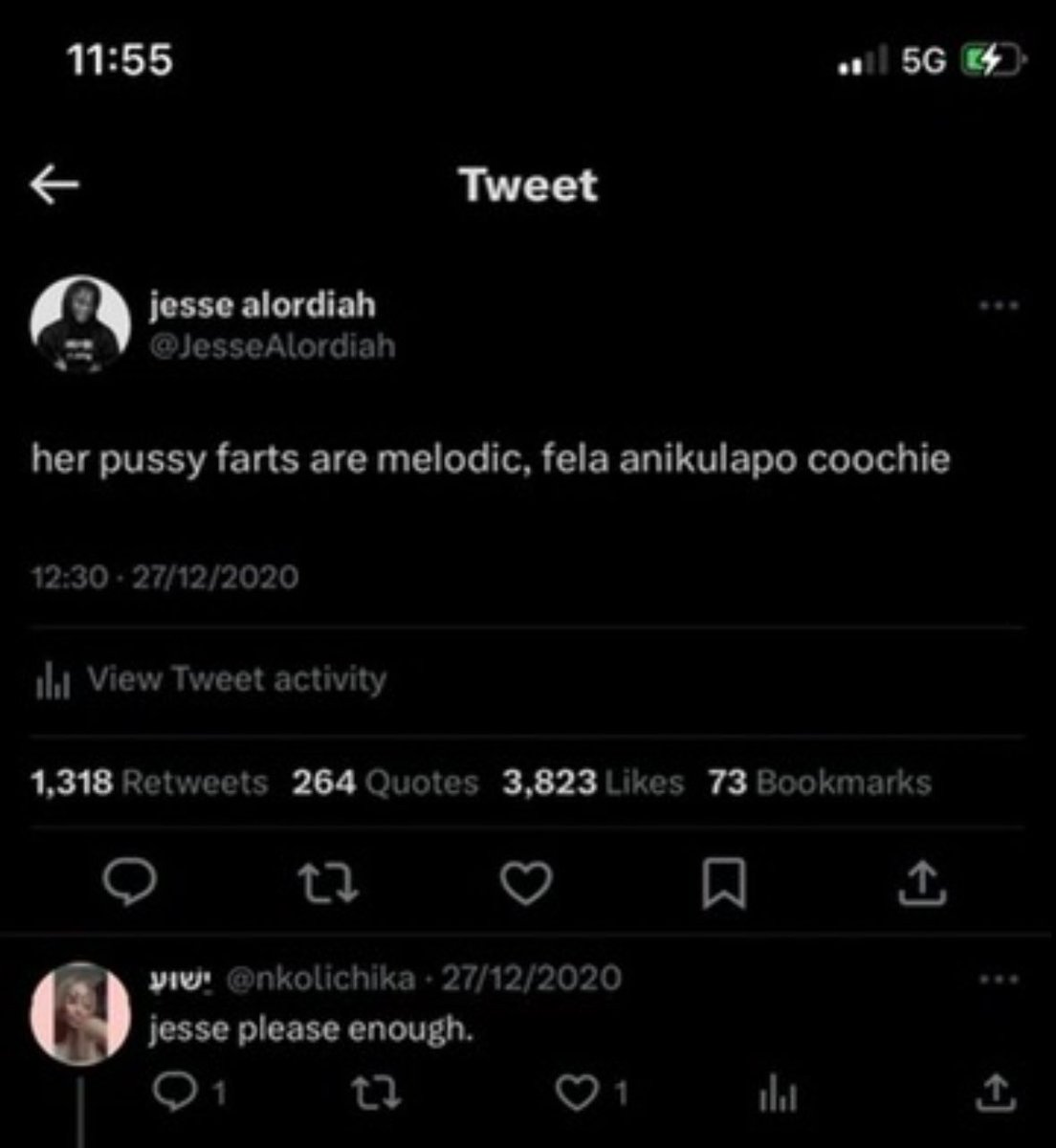 jesse alordiah 44DB tweet media